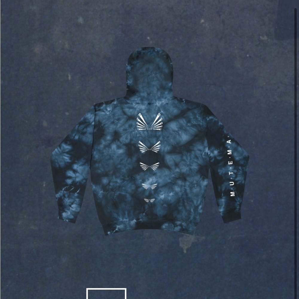 ISO MUTEMATH FOREVER PLAY DEAD HOODIE.